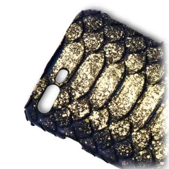 Ammoment - Python in Demeter Gold - Leather Cover - iPhone 8 Plus / 7 Plus - Avvenice^ Case