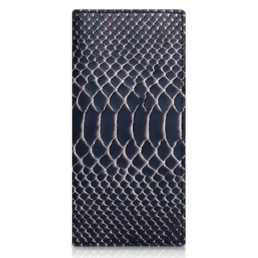 Ammoment - Python in Pepite Rose - Leather Breast Wallet - Avvenice^ Wallets