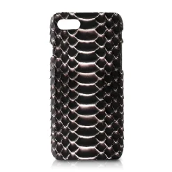 Ammoment - Python in Pepite Rose - Leather Cover - iPhone 8 / 7 - Avvenice^ Case