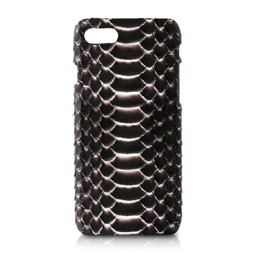 Ammoment - Python in Pepite Rose - Leather Cover - iPhone 8 / 7 - Avvenice^ Case