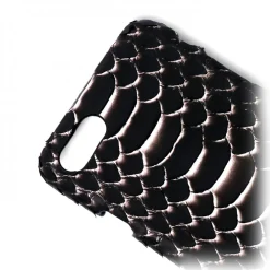 Ammoment - Python in Pepite Rose - Leather Cover - iPhone 8 / 7 - Avvenice^ Case