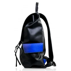 Ammoment - Python in Petale Blue - Leather Zane Large Backpack - Avvenice^ Backpacks