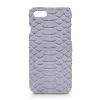 Ammoment - Python in Pomice Grey - Leather Cover - iPhone 8 / 7 - Avvenice^ Case