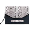 Ammoment - Python in Roccia - Leather Pete Clutch Bag - Avvenice^ Bags