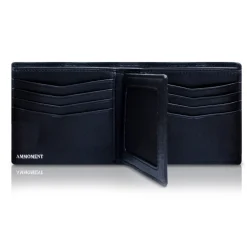 Ammoment - Python in Roccia - Leather Bifold Wallet with Center Flap - Avvenice^ Wallets