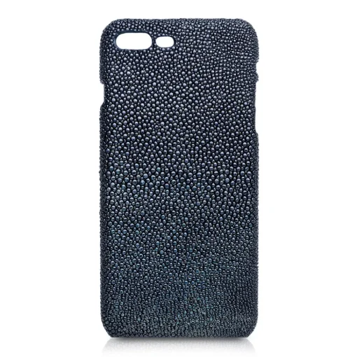 Ammoment - Stingray in Glitter Metallic Green - Leather Cover - iPhone 8 Plus / 7 Plus - Avvenice^ Case