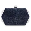 Ammoment - Stingray in Glitter Metallic Green - Minaudiere - Leather Bag - Avvenice^ Bags