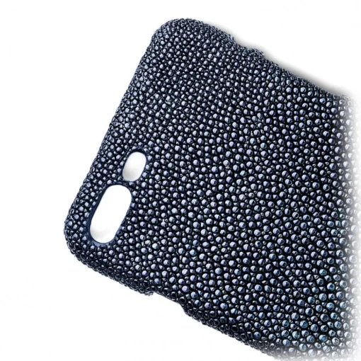 Ammoment - Stingray in Glitter Metallic Green - Leather Cover - iPhone 8 Plus / 7 Plus - Avvenice^ Case