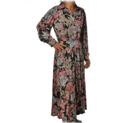 Aniye By - Long Dress in Floral Pattern - Multicolor - Dress - Made in Italy - Luxury Exclusive Collection - Avvenice^ Dresses