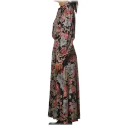 Aniye By - Long Dress in Floral Pattern - Multicolor - Dress - Made in Italy - Luxury Exclusive Collection - Avvenice^ Dresses