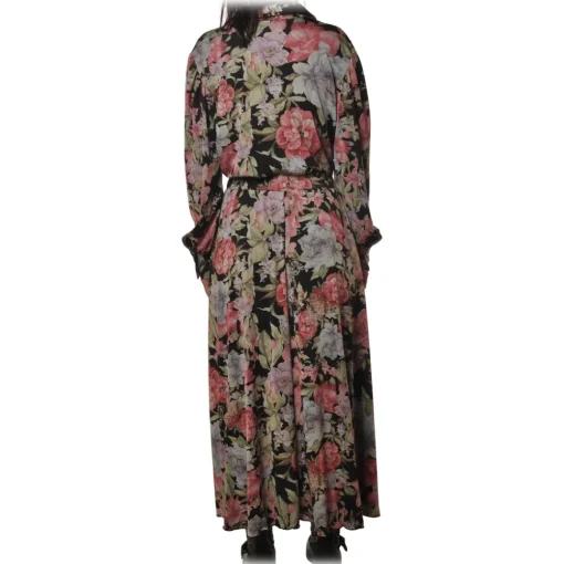 Aniye By - Long Dress in Floral Pattern - Multicolor - Dress - Made in Italy - Luxury Exclusive Collection - Avvenice^ Dresses