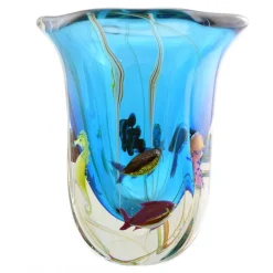 Ars Cenedese Murano - Acquamare Modern Vase - Handcrafted Venetian Vase Handmade by Venetian Glassmasters - High Quality Luxury - Avvenice^ Home Accessories