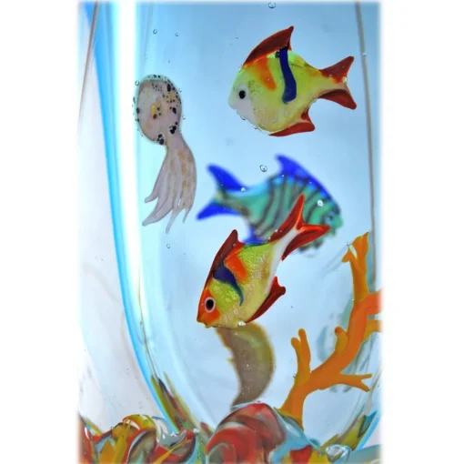 Ars Cenedese Murano - Acquamare Modern Vase - Handcrafted Venetian Vase Handmade by Venetian Glassmasters - High Quality Luxury - Avvenice^ Home Accessories