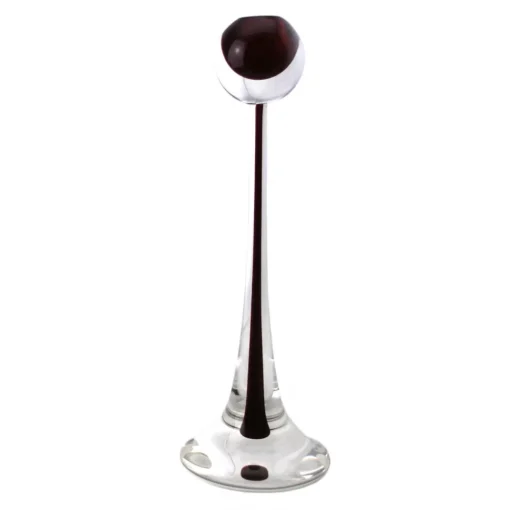 Ars Cenedese Murano - Sommerso Candlestick - Monocolor Red - Candlesticks Handmade by Venetian Glassmasters - Luxury - Avvenice^ Home Accessories