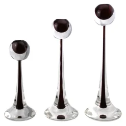 Ars Cenedese Murano - Sommerso Candlestick - Monocolor Red - Candlesticks Handmade by Venetian Glassmasters - Luxury - Avvenice^ Home Accessories