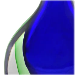 Ars Cenedese Murano - Sommerso Bottle - Blue Green - Handcrafted Venetian Vase Handmade by Venetian Glassmasters - Luxury - Avvenice^ Home Accessories