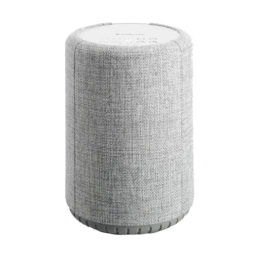 Audio Pro - A10 - Light Grey - Softly Shaped Multiroom Speaker - Airplay, Bluetooth, Wireless, AUX, WiFi - Avvenice^ Audio