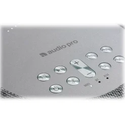 Audio Pro - A10 - Light Grey - Softly Shaped Multiroom Speaker - Airplay, Bluetooth, Wireless, AUX, WiFi - Avvenice^ Audio