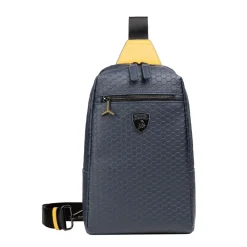 Automobili Lamborghini - Bodybag - Blue - Made in Italy - Luxury Exclusive Collection - Avvenice