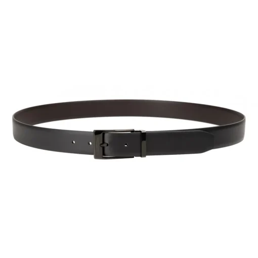 Automobili Lamborghini - Belt - Black and Dark Brown - Made in Italy - Luxury Exclusive Collection - Avvenice