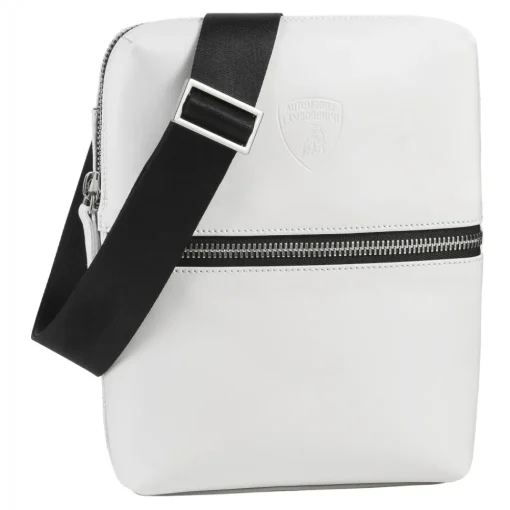 Automobili Lamborghini - Bodybag - White - Made in Italy - Luxury Exclusive Collection - Avvenice^ Bags