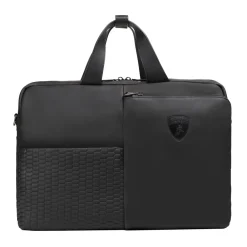 Automobili Lamborghini - Briefcase - Black - Made in Italy - Luxury Exclusive Collection - Avvenice^ Bags