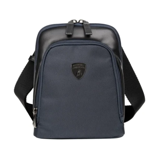 Automobili Lamborghini - Bodybag - Blue - Made in Italy - Luxury Exclusive Collection - Avvenice^ Bags