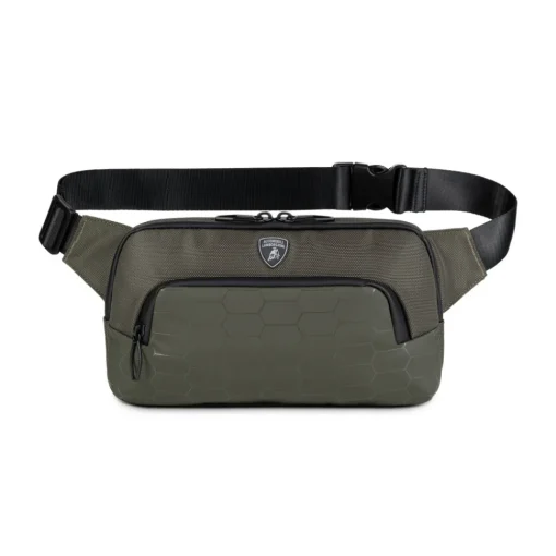Automobili Lamborghini - Bodybag - Green - Made in Italy - Luxury Exclusive Collection - Avvenice^ Bags
