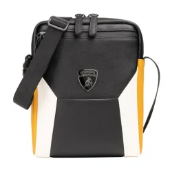 Automobili Lamborghini - Bodybag - Black- Made in Italy - Luxury Exclusive Collection - Avvenice^ Bags