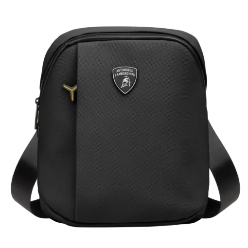 Automobili Lamborghini - Bodybag - Black - Made in Italy - Luxury Exclusive Collection - Avvenice^ Bags