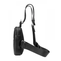 Automobili Lamborghini - Bodybag - Black - Made in Italy - Luxury Exclusive Collection - Avvenice^ Bags