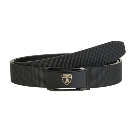 Automobili Lamborghini - Belt - Black - Made in Italy - Luxury Exclusive Collection - Avvenice^ Belts