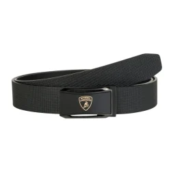 Automobili Lamborghini - Belt - Black and Dark Brown - Made in Italy - Luxury Exclusive Collection - Avvenice^ Belts