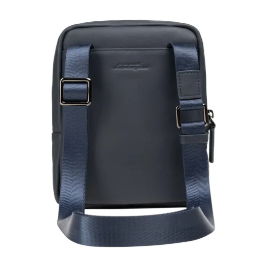 Automobili Lamborghini - Bodybag - Blue - Made in Italy - Luxury Exclusive Collection - Avvenice^ Bags
