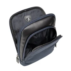 Automobili Lamborghini - Bodybag - Blue - Made in Italy - Luxury Exclusive Collection - Avvenice^ Bags