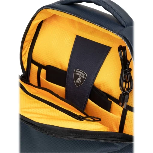 Automobili Lamborghini - Backpack - Blue - Made in Italy - Luxury Exclusive Collection - Avvenice^ Backpacks | Bags