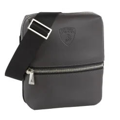 Automobili Lamborghini - Small Bodybag - Grey - Made in Italy - Luxury Exclusive Collection - Avvenice^ Bags