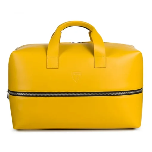 Automobili Lamborghini - Travel Bag - Yellow - Made in Italy - Luxury Exclusive Collection - Avvenice^ Luggage | Bags