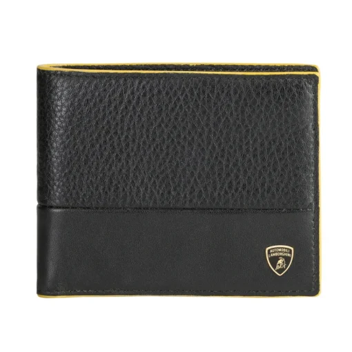 Automobili Lamborghini - Wallet - Black - Made in Italy - Luxury Exclusive Collection - Avvenice^ Wallets
