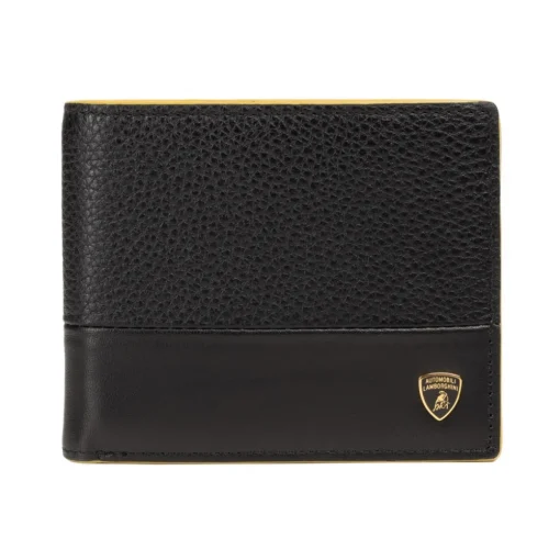 Automobili Lamborghini - Wallet - Black - Made in Italy - Luxury Exclusive Collection - Avvenice^ Wallets