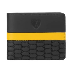 Automobili Lamborghini - Wallet - Black - Made in Italy - Luxury Exclusive Collection - Avvenice^ Wallets