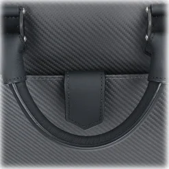 Avvenice - Astral - Carbon Fiber Bag - Black - Handmade in Italy - Exclusive Luxury Collection -