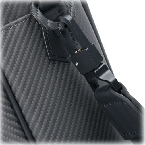 Avvenice - Astral - Carbon Fiber Bag - Black - Handmade in Italy - Exclusive Luxury Collection -