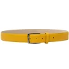 Avvenice - Astrea - Premium Leather Belt - Yellow - Handmade in Italy - Exclusive Luxury Collection -^ Belts