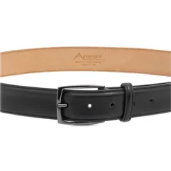 Avvenice - Astrea - Premium Leather Belt - Black - Handmade in Italy - Exclusive Luxury Collection -