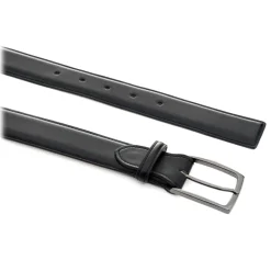 Avvenice - Astrea - Premium Leather Belt - Black - Handmade in Italy - Exclusive Luxury Collection -