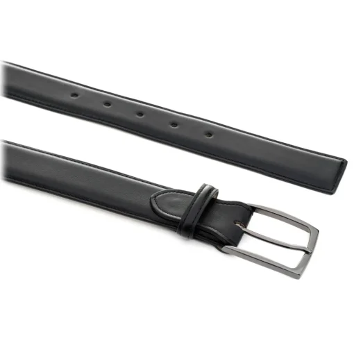 Avvenice - Astrea - Premium Leather Belt - Black - Handmade in Italy - Exclusive Luxury Collection -