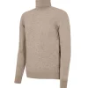 Avvenice - Athus - Man Loro Piana Cashmere Turtleneck Sweater - Tundra - Knitwear - Luxury Exclusive Collection -