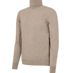 Avvenice - Athus - Man Loro Piana Cashmere Turtleneck Sweater - Tundra - Knitwear - Luxury Exclusive Collection -