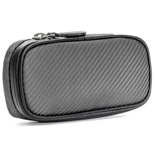 Avvenice - Carbon Fiber Trousse - Black - Handmade in Italy - Exclusive Luxury Collection -